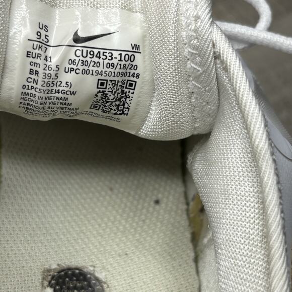 Nike Air Max Infinity 2 White Photon Dust Athletic Running Shoes Women Size 9.5 - Picture 6 of 7